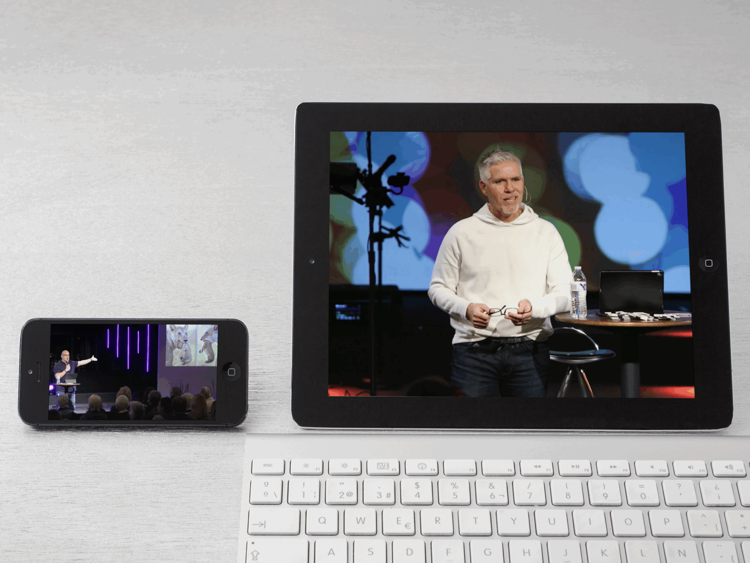 Eagle Mountain messages streaming on multiple devices