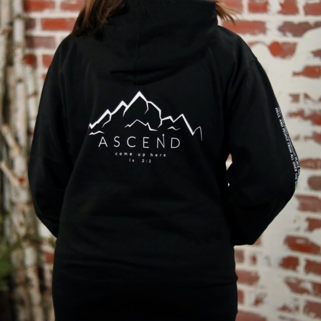 Ascend Hoodie Black - Image 2